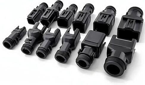 موصل CAR CONNECTOR CLIP CLAIN 2-12P الذكور والإناث غمد قائم على الأنبوب الثابتة مقطع تسخير مقطع تسخير (اللون: 12p-male) in Saudi Arabia