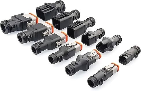 موصل CAR CONNECTOR CLIP CLAIN 2-12P الذكور والإناث غمد قائم على الأنبوب الثابتة مقطع تسخير مقطع تسخير (اللون: 12p-male) in Saudi Arabia