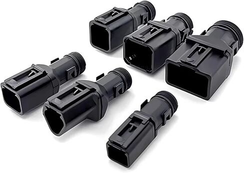 موصل CAR CONNECTOR CLIP CLAIN 2-12P الذكور والإناث غمد قائم على الأنبوب الثابتة مقطع تسخير مقطع تسخير (اللون: 12p-male) in Saudi Arabia