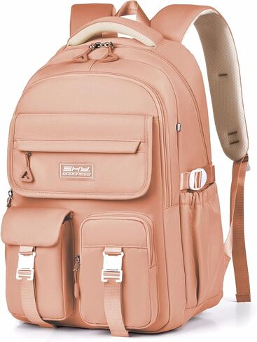 BASICPOWER School Backpack for Girls: Preppy Large Bookbag Fit 15.6 inch Laptop - Casual Waterproof Daypack for Travel & Campus- Back to School Gifts for 7-16 Teens & Kids in Saudi Arabia