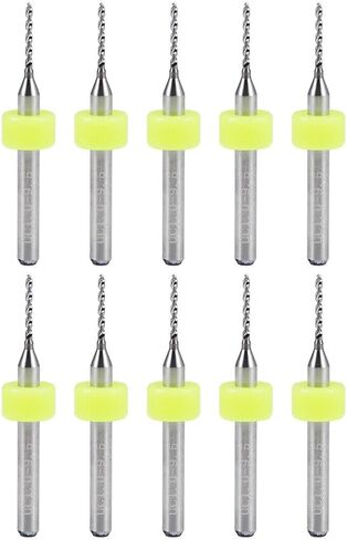 #US 10pcs 1mm Tungsten CNC Engraving Print Circuit Board PCB Drill Bits in Saudi Arabia