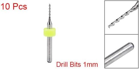 #US 10pcs 1mm Tungsten CNC Engraving Print Circuit Board PCB Drill Bits in Saudi Arabia