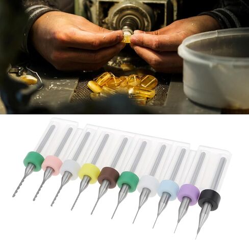 1 مجموعة من 0.1-1.0mm ثنائي الفينيل متعدد الكلور تنغستن نحت الصلب والصيانة بتات مناسبة لنحت لوحات الدوائر وصيانة المشاهدة in Saudi Arabia