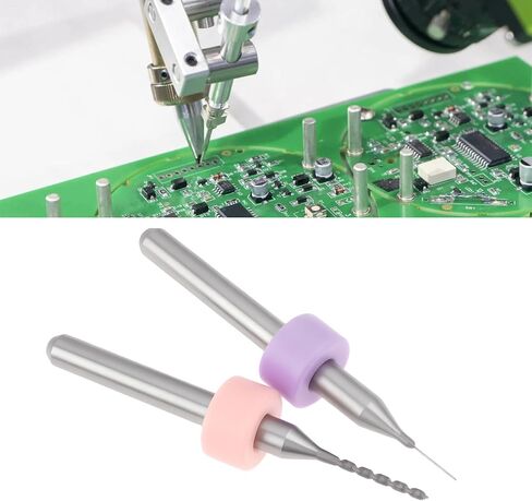 1 مجموعة من 0.1-1.0mm ثنائي الفينيل متعدد الكلور تنغستن نحت الصلب والصيانة بتات مناسبة لنحت لوحات الدوائر وصيانة المشاهدة in Saudi Arabia