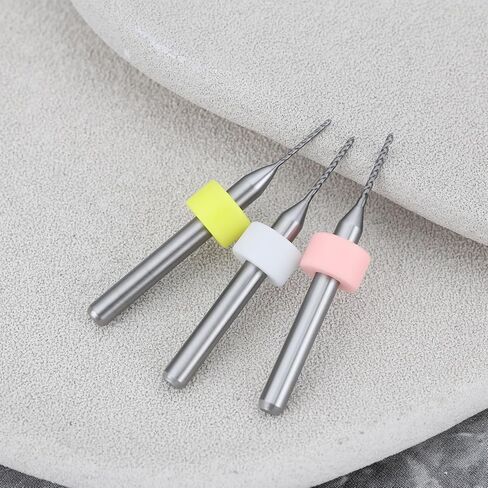 1 مجموعة من 0.1-1.0mm ثنائي الفينيل متعدد الكلور تنغستن نحت الصلب والصيانة بتات مناسبة لنحت لوحات الدوائر وصيانة المشاهدة in Saudi Arabia