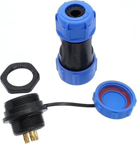 SP2110 SP2112 موصل Back Nut SP21 2-12 PIN IP68 موصلات 1PCS (2 دبوس) in Saudi Arabia