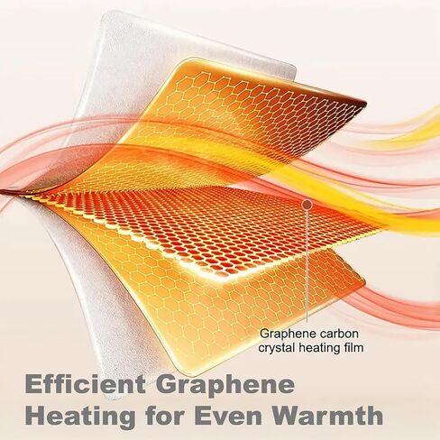 أوميو حصيرة الاحترار من الطعام - صينية الاحترار الكهربائي مع 3 إعدادات درجات الحرارة وتوقيت 1-4 ساعات ، وأغذية الجرافين الكاملة أكثر دفئا ، وسجاد تسخين السيليكون القابل لللفائف ، والتجمعات ، والأطراف (رمادية) in Kuwait