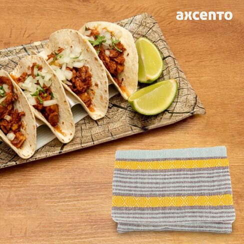 12 بوصة تورتيلا حقيبة قماش دافئة ، حامل النسيج المعزول ، يحافظ على التورتيلا ، نان ، روتي ، الخبز الدافئ ، آمن الميكروويف (الأزرق) in Kuwait