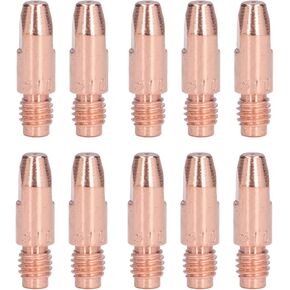 10Pcs Tip Copper Conductive Tips Replacement Welding Torch Accessories Ideal for Most Welding Equipment with Excellent Conductivity and Wear in Saudi Arabia