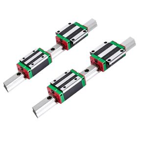 2PCS دليل خطية RAIL HGR30-800MM + 4PCS HGH30CA أو + 4PCS HGW30CA LINEAR LINEAR COLLS HGH30 HGW30 (4PCS HGH30CA) in Kuwait
