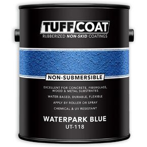 Tuff Coat UT-110 الأزرق الفاتح-جالون 1: نسيج متوسط ​​، طلاء غير مألوف ، غير قائم على الماء ، مطاطي غير مائل in Kuwait