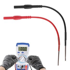 2 Pack Back Probe Kit, Flexible Spoon Back Probes Automotive Bendable Multimeter Test Pins Compatible with 4 mm Banana Plugs Accessories for Car Electrical Diagnostics, Multimeter Testing in Kuwait
