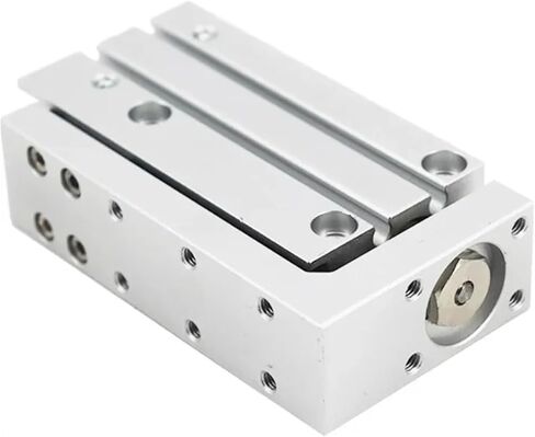 MXH/HLH Rail Cylinder MXH6 MXH10 MXH16 MXH20 Type Precision Pneumatic Cylinder Linear Side Rail Guide Rod Cylinder MXH6-10(Stroke 25mm,MXH16) in Saudi Arabia