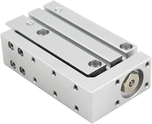 MXH/HLH Rail Cylinder MXH6 MXH10 MXH16 MXH20 Type Precision Pneumatic Cylinder Linear Side Rail Guide Rod Cylinder MXH6-10(Stroke 25mm,MXH16) in Saudi Arabia