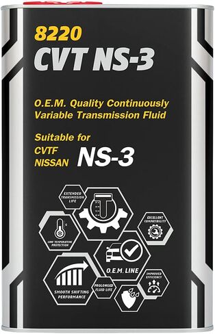مانول NS-3 CVT CVT الاصطناعية ، زجاجة 4L ، يضمن تحولات التروس الناعمة ، يقلل من التآكل والدموع ، ويوفر حماية الطقس البارد in Saudi Arabia