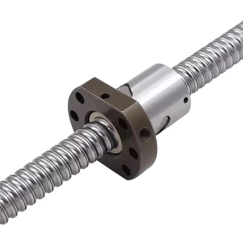 مجموعات برغي لسم المسمار مزدوج الجوز الجوز مكيفات الكرة المسمار SFU1605 1150-1550 مم+HM12-57 لـ NEMA23 الألومنيوم BF12+اقتران+DSG16H (1250 مم) in Kuwait