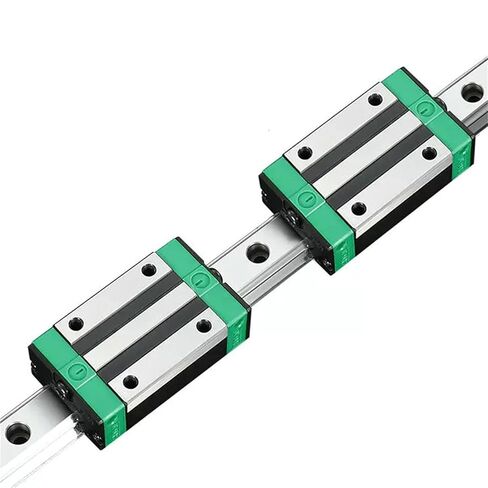 آلة التحكم في الكرة مزدوجة الجوز الجوز المسمار 1pc مجموعة SFU3205+4PC HGW30CC كتلة XB+2PC HGR30 دليل خطي+DSG+HM25-110 L300-1000MM للأجزاء 3D (850 مم) in Kuwait