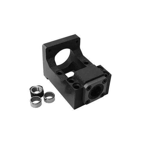 آلة التحكم في الكرة المزدوجة صامد الجوز آلة HGR25 خطية خطية HR25 BALL SFU2010 150-1000MM +BF15 HM15-86 لـ NEMA 34 مقعد المحرك +مقرن DSG20H للأجزاء (550 مم) in Kuwait