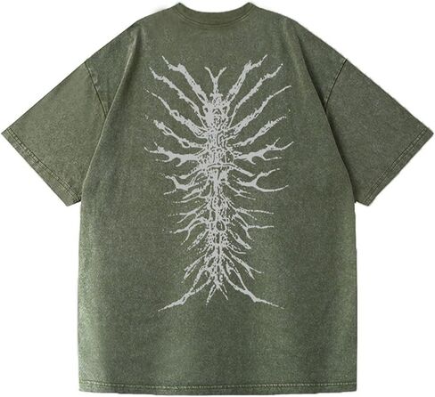 Tees Graphic Tees عتيقة Terts كبيرة الحجم y2k الشارع الشارع مضحك قميص قصير الأكمام قمم الصيف للجنسين S-5XL in Saudi Arabia