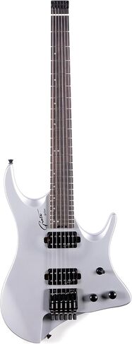 Grote Headless Guitar Solid Mahogany Body Canadian Maple Neck Model GRHL-03 (رمادي) in Saudi Arabia
