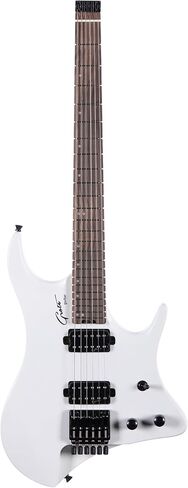 Grote Headless Guitar Solid Mahogany Body Canadian Maple Neck Model GRHL-03 (رمادي) in Kuwait