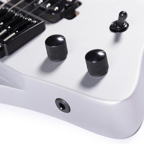 Grote Headless Guitar Solid Mahogany Body Canadian Maple Neck Model GRHL-03 (رمادي) in Saudi Arabia
