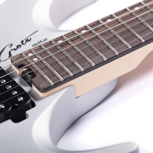 Grote Headless Guitar Solid Mahogany Body Canadian Maple Neck Model GRHL-03 (رمادي) in Saudi Arabia