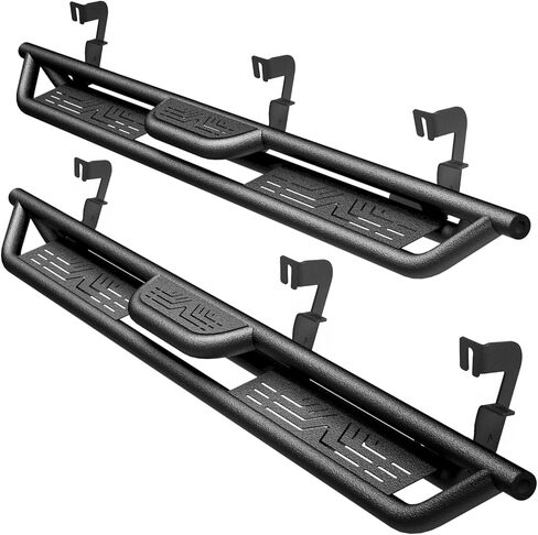 6.5 "لوحات تشغيل خطوة تساقط التوافق مع Ford F150 2015-2025 Super Crew Cab Carbon Carbon Side Bars Nerf Bars in Kuwait