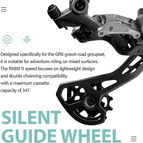 الدراجة الخلفية Derailleur RD-RX810/812 دراجة Derailleur 11 سرعة derailleur للدراجات الجبلية للدراجات على طريق الدراجات الجبلية in Kuwait
