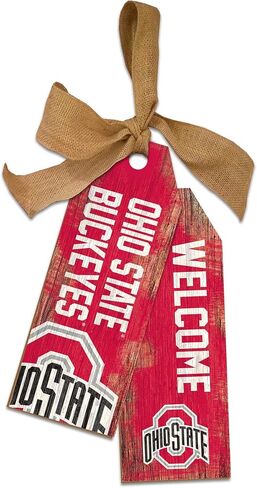 NCAA Ohio State Buckeyes Unisex Ohio State University Team Tags, Team Color, 12 inch in Saudi Arabia