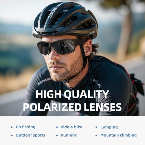 XVXV نظارات شمسية للرياضة XVXV للرجال - أحواض شمس الحماية من الأشعة فوق البنفسجية التفاف حول نظارات واقية لتشغيل الصيد in Kuwait