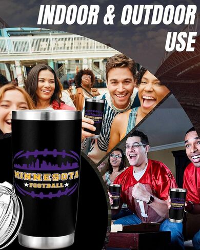 معجب كرة القدم 20 أوقية سفر سفر كوب كوب كوب من البهلوان مع غطاء فيلادلفيا تحت عنوان Merch Shop Men Women Sport Stuff Gear Apparel Eagles Accessories Expressions Friend Friend Friend Dad Hight in Kuwait