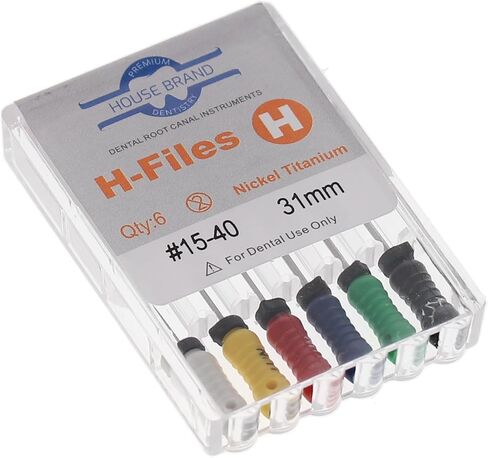 400435 HSB HEDSTROM ENDODONTIC FILES NITI 31MM #15-40 6/PK in Saudi Arabia