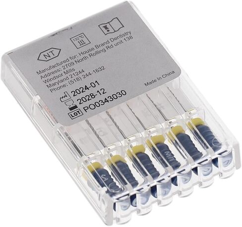 400429 HSB HEDSTROM ENDODONTIC FILES NITI 25MM #60 6/PK in Saudi Arabia