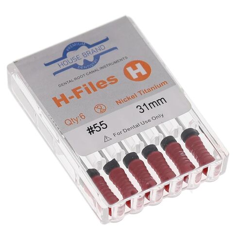 400444 HSB HEDSTROM ENDODONTIC FILES NITI 31MM #55 6/PK in Saudi Arabia