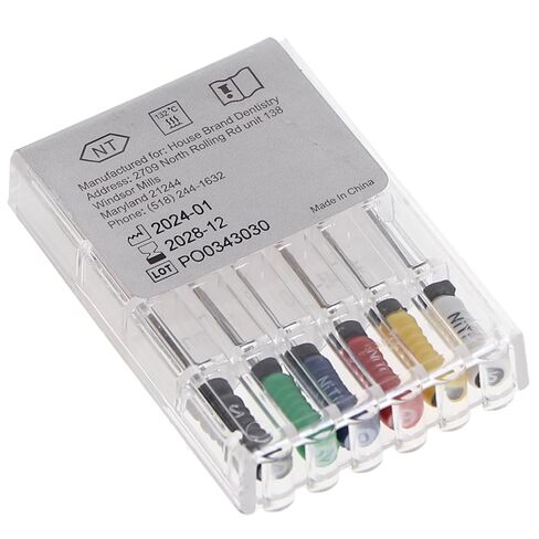 400442 HSB HEDSTROM ENDODONTIC FILES NITI 31MM #45-80 6/PK in Saudi Arabia