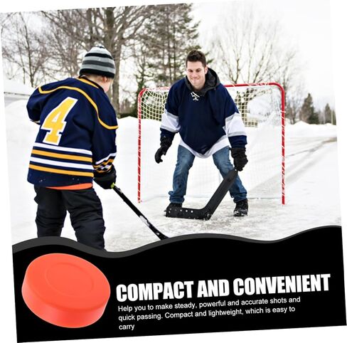 Toyandona 4pcs تدريبات على الهوكي الجليدية Pucks لاستخدام تصميم عالي الصلابة للبالغين in Kuwait
