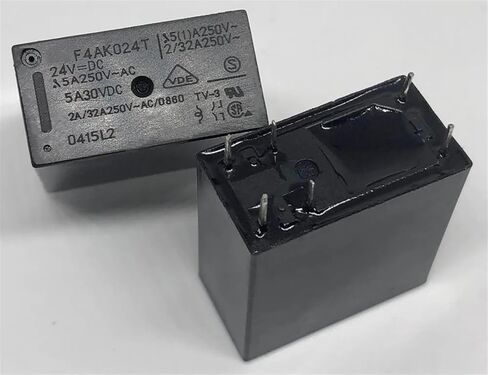 1pc FTR F4AK024T ; F4AK012T (42F-2A-12V/24V-5A) Relay 6 pins(F4AK012T 12V) in Saudi Arabia