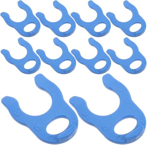 Homoyoyo 10pcs Quick Connect Water Hose Fittings for Easy Install Clips for Secure Connections Leak-resistant Tubing Connectors Garden Hose Adapters in Saudi Arabia
