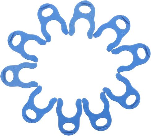 Homoyoyo 10pcs Quick Connect Water Hose Fittings for Easy Install Clips for Secure Connections Leak-resistant Tubing Connectors Garden Hose Adapters in Saudi Arabia
