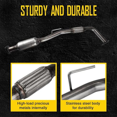 محول الحفاز بديل من الفولاذ المقاوم للصدأ في المحول الصناعي للفولاذ المقاوم للصدأ 2008-2012 تشيفي ماليبو 2.4L المرجع in Kuwait