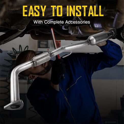 محول الحفاز بديل من الفولاذ المقاوم للصدأ في المحول الصناعي للفولاذ المقاوم للصدأ 2008-2012 تشيفي ماليبو 2.4L المرجع in Kuwait