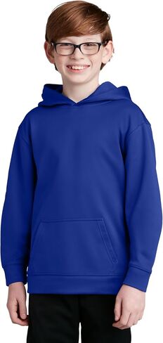 SPORT-TEK Youth Sport-Wick Fleece Hooded Pullover in Saudi Arabia