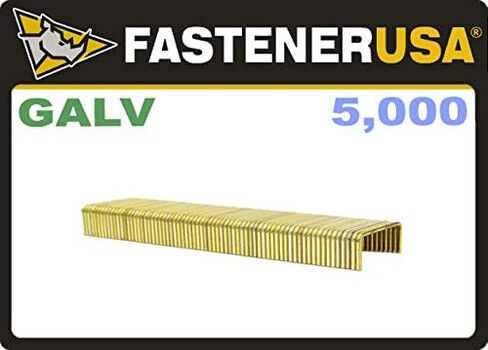 1/2" Leg x 1" Crown 16GA GALV P08 Staples 5,000ct | P08J in Saudi Arabia