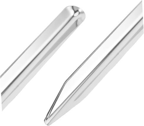 Pretyzoom 6pcs مختبر الفولاذ المقاوم للصدأ جولة مدببة لقياس Micro Scoop Bead in Saudi Arabia