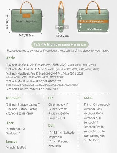 غلاف كمبيوتر محمول مقاوم 15-16 بوصة مع مقبض ، حقيبة كمبيوتر لـ MacBook Pro 16 M4/M3/M2/M1 Pro/Max ، Macbook Air 15 M4/M3/M2 ، 15.6 بوصة Chromebook ، 16 بوصة TUF Gaming ، Inspiron 16 ، الخريف من خشب الخريف in Kuwait