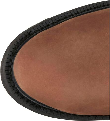 Justin Round-up 10'' Men's Steel Toe Work Boot, Durable Leather, Slip-Resistant, Waterproof, Cushioned Insole in Saudi Arabia