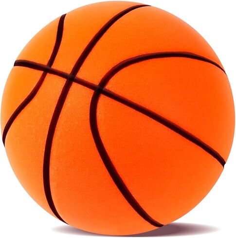 Homesmile Silent Basketball - Size 7 (29.5 '') ، كرة السلة الصامتة Dribble Dream ، تم ترقيتها إلى كرة الرغوة التي تم ترقيتها Airless & Foam ، مصممة لعدم وجود كذاب صوت لمختلف الأنشطة الداخلية والتدريب واللعب in Saudi Arabia
