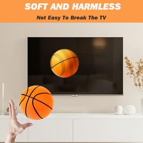 Silent Basketball No Noise Quiet Foam Dribble Dream Silent Basketball Upgrade Foam Indoor Training Quiet Ball for Dribbling Size 7 Silent Ball for Home & Indoor Activities in Saudi Arabia