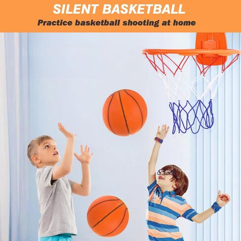 Silent Basketball No Noise Quiet Foam Dribble Dream Silent Basketball Upgrade Foam Indoor Training Quiet Ball for Dribbling Size 7 Silent Ball for Home & Indoor Activities in Saudi Arabia